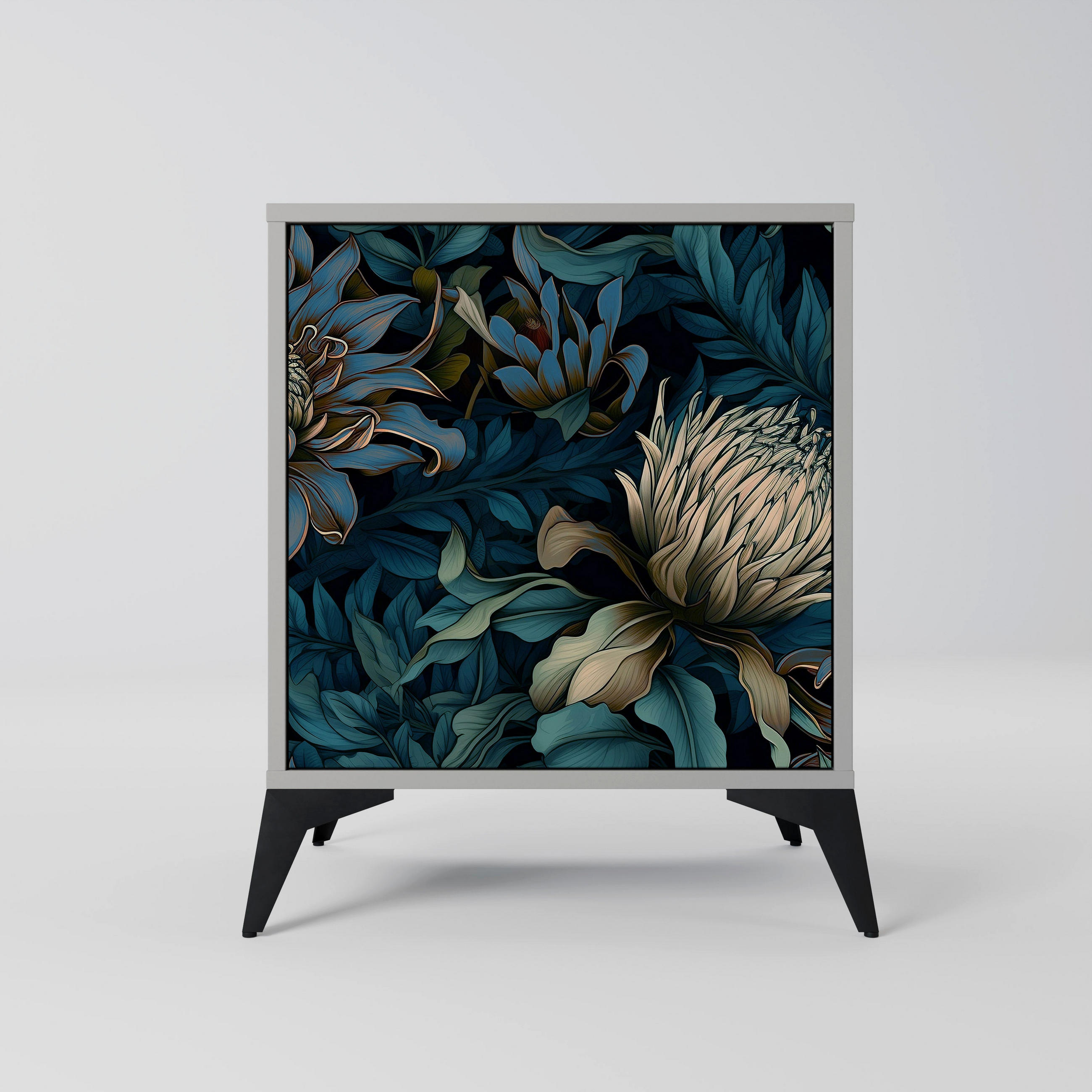 SpaceRebels Sideboard Grau 57.5x70.5x42 cm