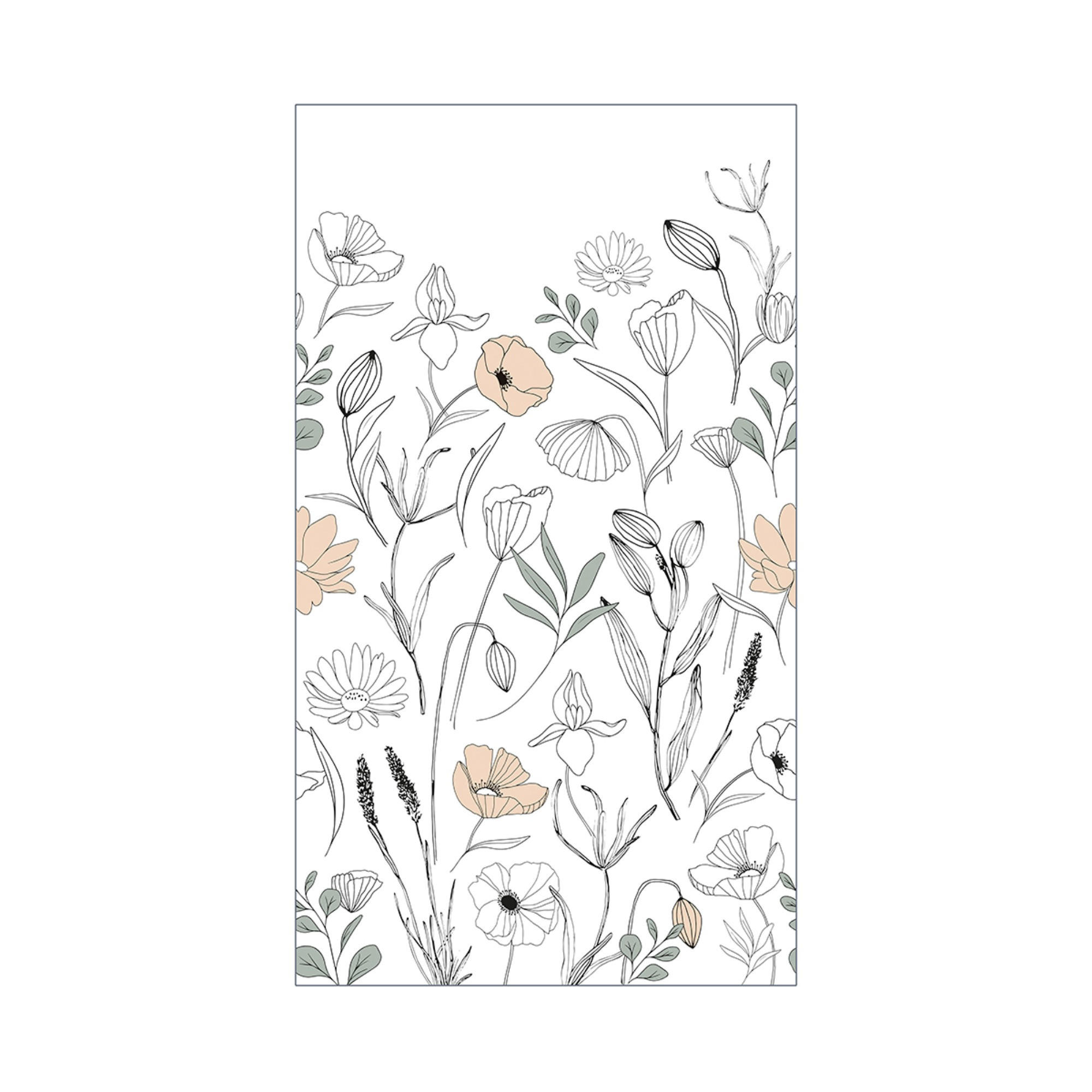 FOTOTAPETE Poppy 280x159cm - Multicolor, Papier/Kunststoff (159/1cm) - Art for the Home
