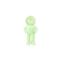 SCHNEEKUGEL Summerglobe The Astronauts Small, Glas / Polyresin, Grün, 13 cm - Grün, Glas (6/13/5cm) - Donkey Products