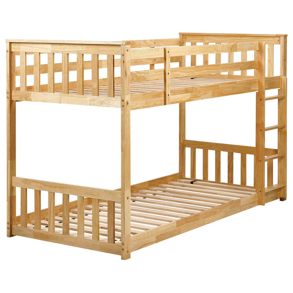 HOCHBETT 90x200 cm Heller Holzfarbton Lazer - Hellbraun, Holz (90/200cm) - Beliani