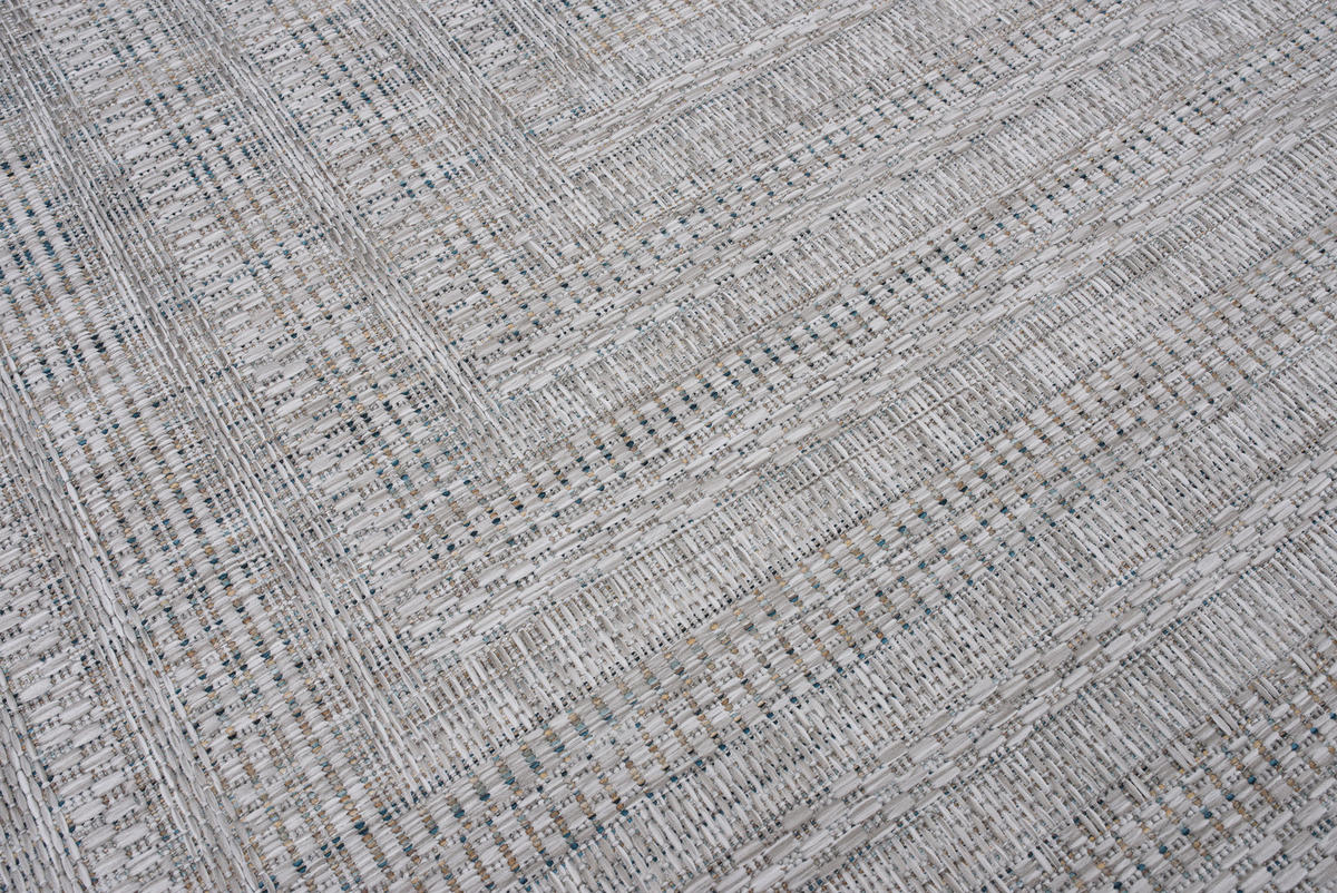 TEPPICH MELISSA Grau 140/200 cm - Grau, Kunststoff (140/200cm) - Tapiso