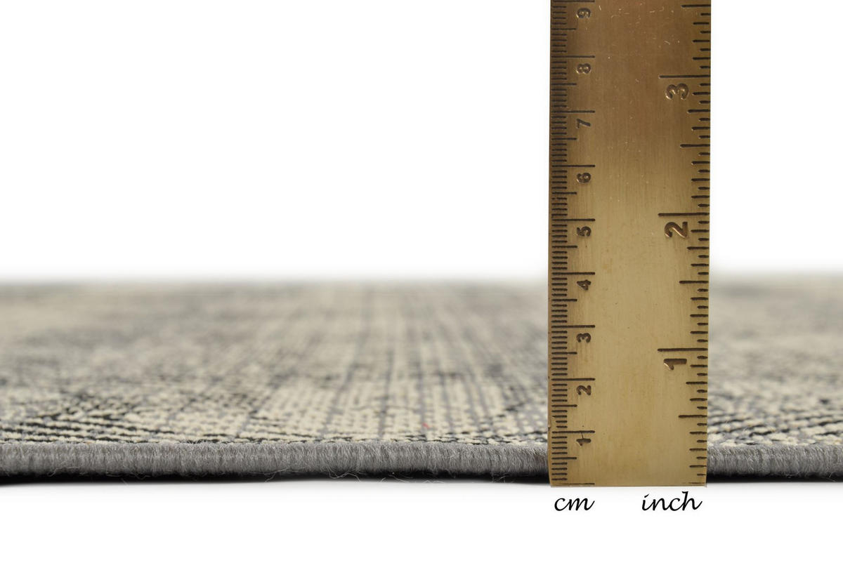 OUTDOORTEPPICH Aurora 80x165 cm - Grau, Textil (80/165cm) - Gino Falcone