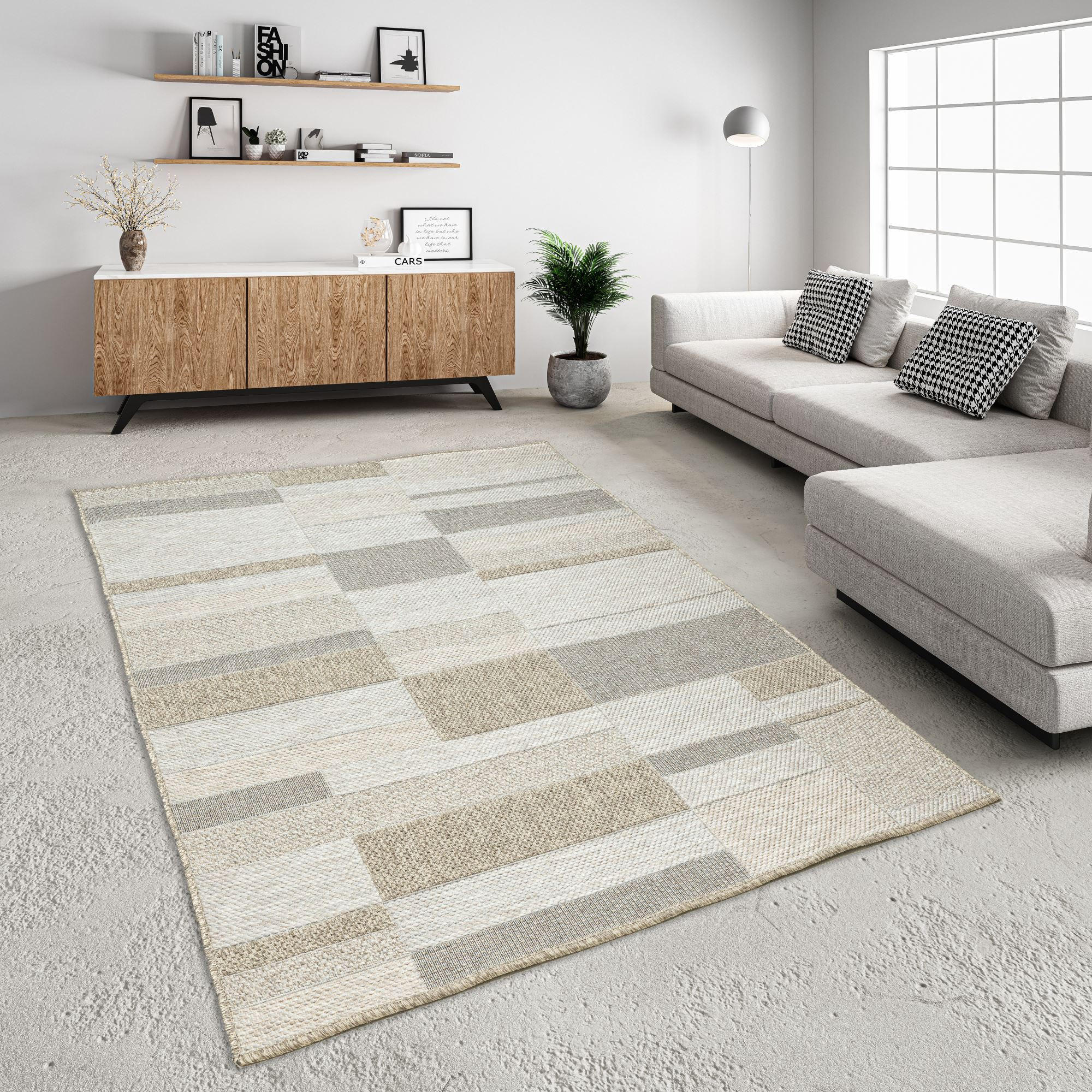 OUTDOORTEPPICH Mariella 57x110 cm - Naturfarben, Textil (57/110cm) - Gino Falcone