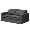 2,5-SITZER SOFA mit Husse - Webstoff - Anthrazit, Textil (180/82/104cm) - home24