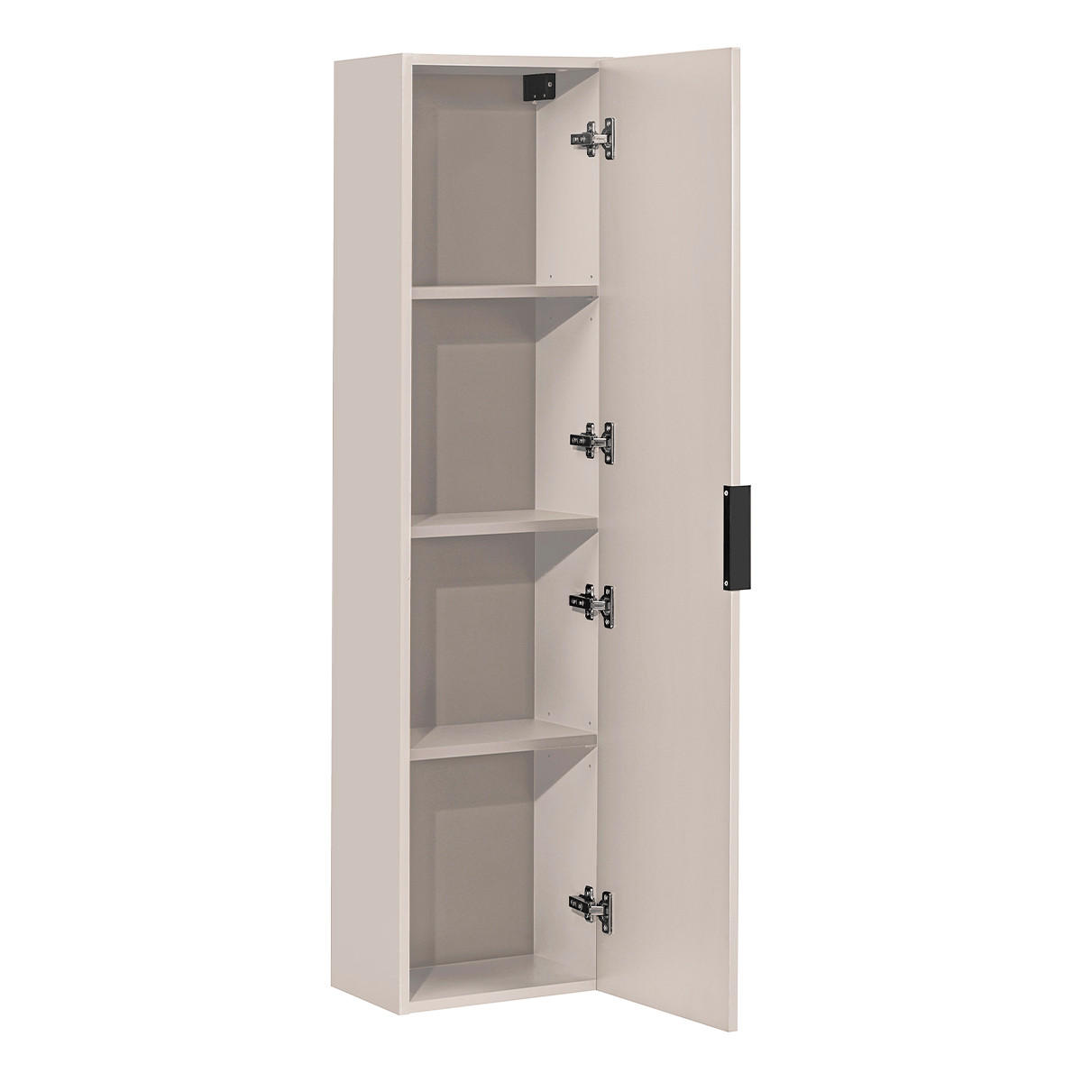 BADMÖBEL Adriel 2er-Set Kaschmir und Holz - Beige, Holzwerkstoff (120.8/59/46cm) - Petits-meubles