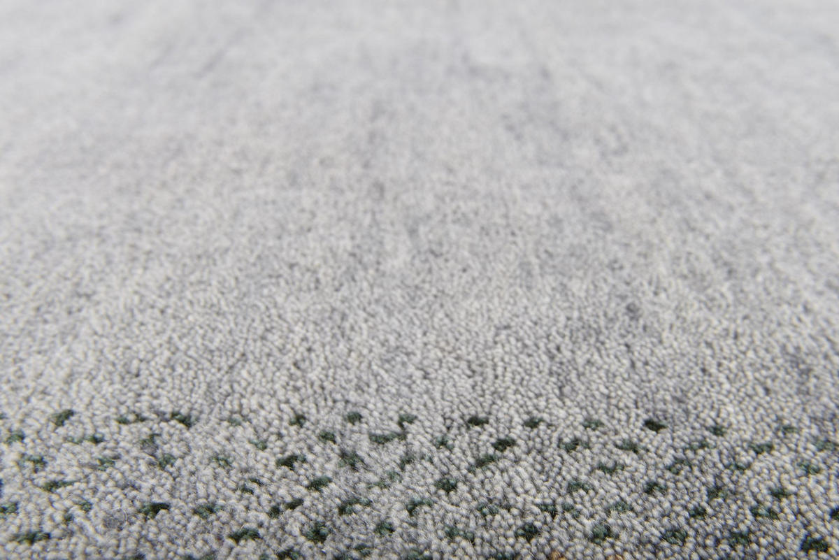 HANDKNÜPFTEPPICH Denver 70x140 cm - Grau, Textil (70/140cm) - THEKO