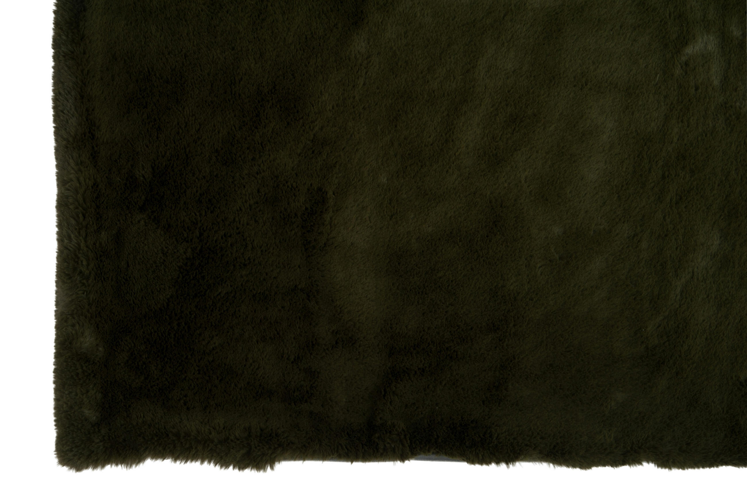 PLAID CUTIE - Plüsch - Grün - 180/130/3 cm - Waldgrün, Textil (130/180cm) - J-Line