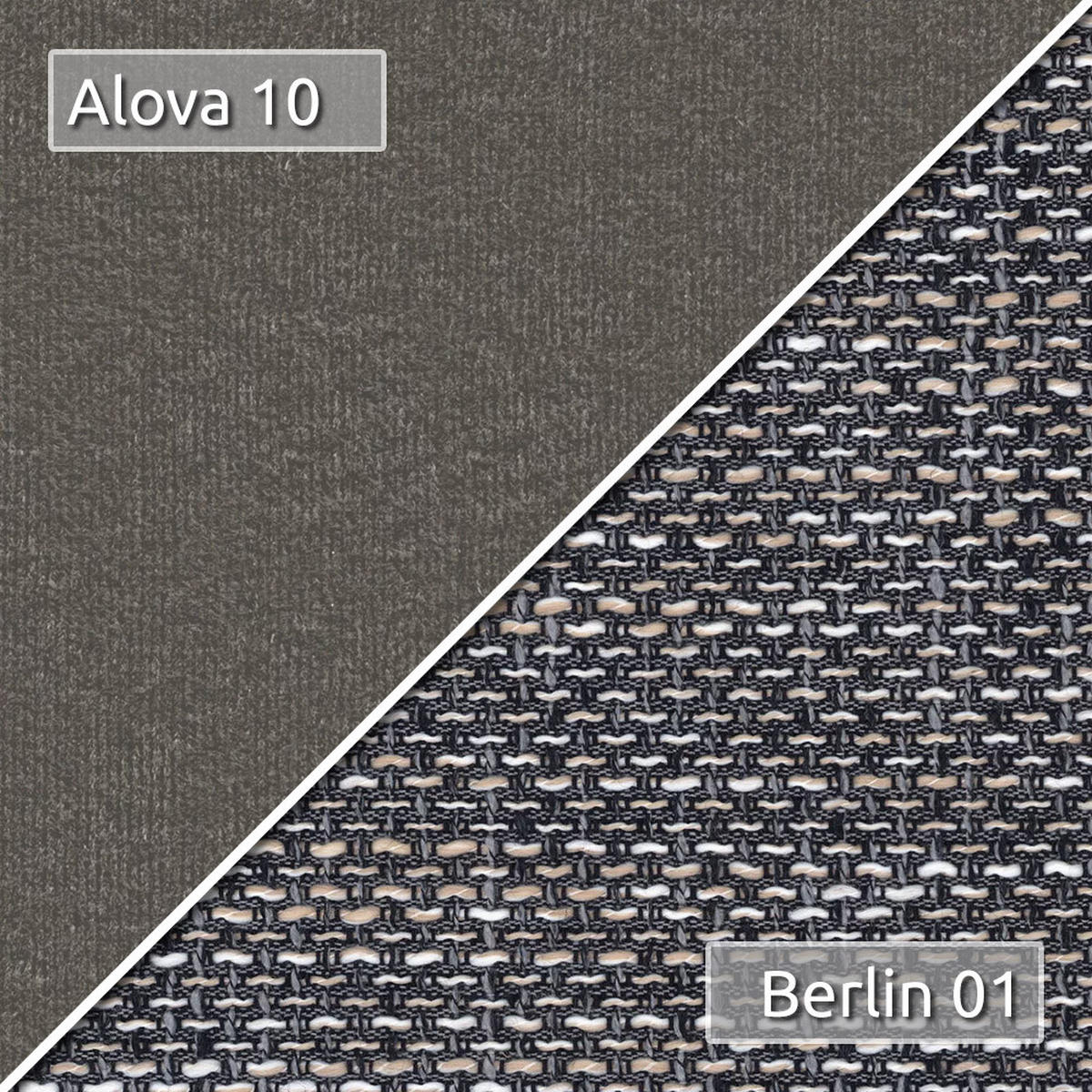 SCHLAFSOFA Naki - Silberfarben/Grau, Holz/Kunststoff (200/85/85cm)