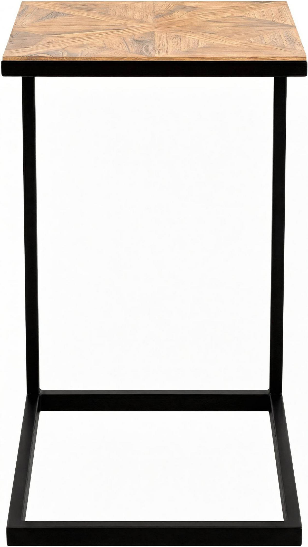 BEISTELLTISCH Marit eckig 45x35x61cm Holz Natura Kleiner - Naturfarben, Holz (35/45/61cm) - DELUKE