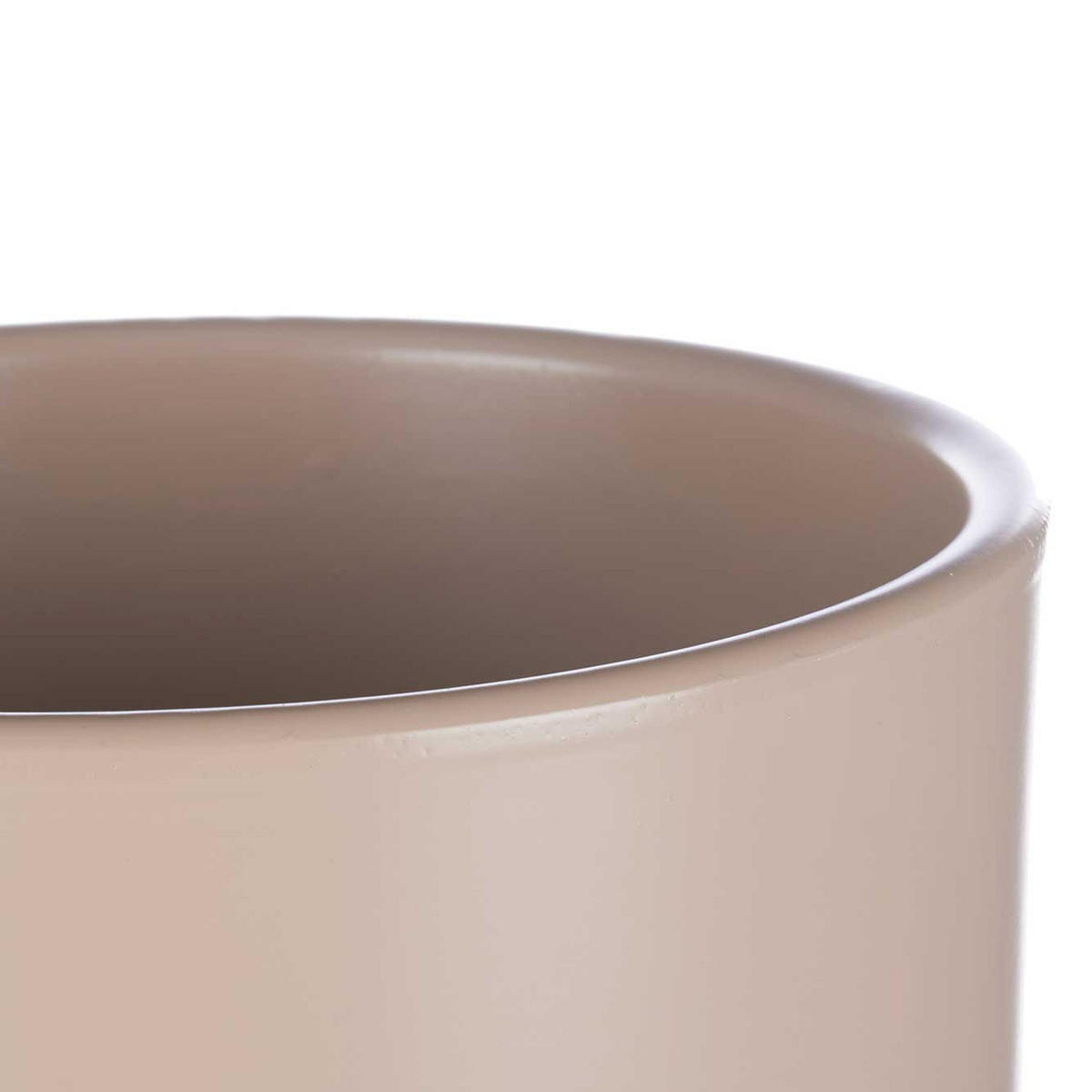 BLUMENTÖPFE Minimal 22/27 cm, 2er-Set - Beige, Keramik (27/23cm)