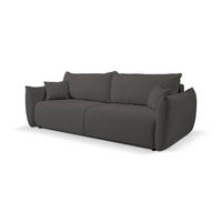 SOFA Hallora - Graphit (Melody 05) - Graphitfarben, Holzwerkstoff (240/88/108cm) - Möblo