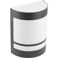 AUSSENWANDLEUCHTE KALA Gebogen Schwarz Edelstahl - Schwarz, Metall (16/20.8/9.2cm) - CGC Europe