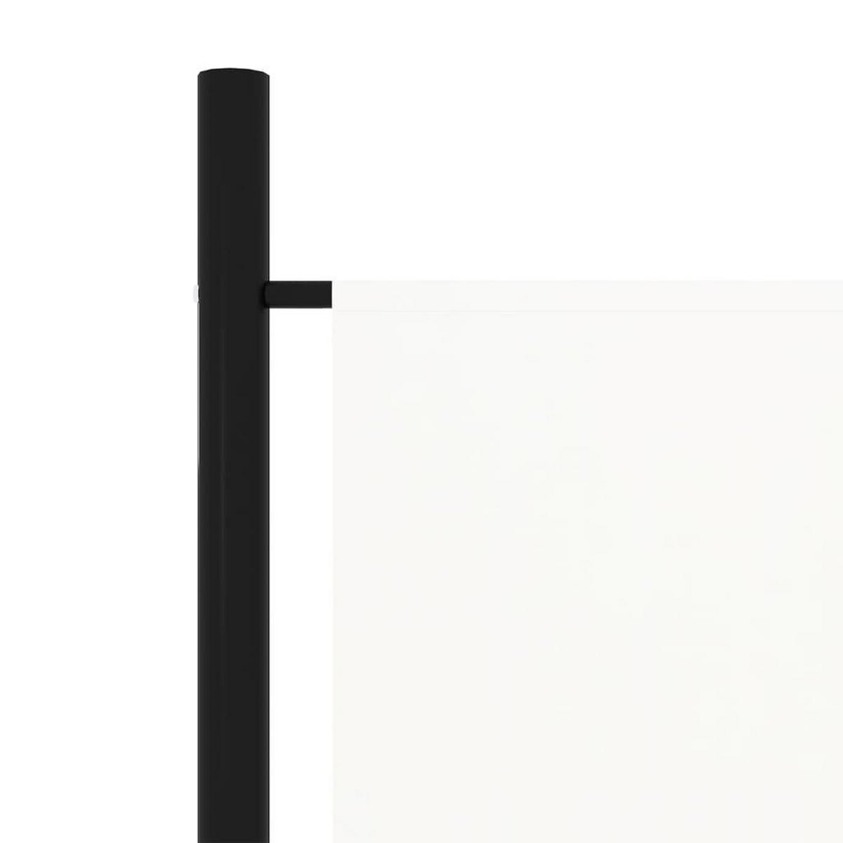 RAUMETEILER 6-teilig Weiss 300/180 Cm - Weiß, Textil (180/0.1/300cm) - vidaXL
