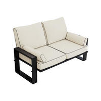 LOUNGESOFA Elba 2 Sitzer - Beige - Beige, Textil (150/90/87cm) - MKS