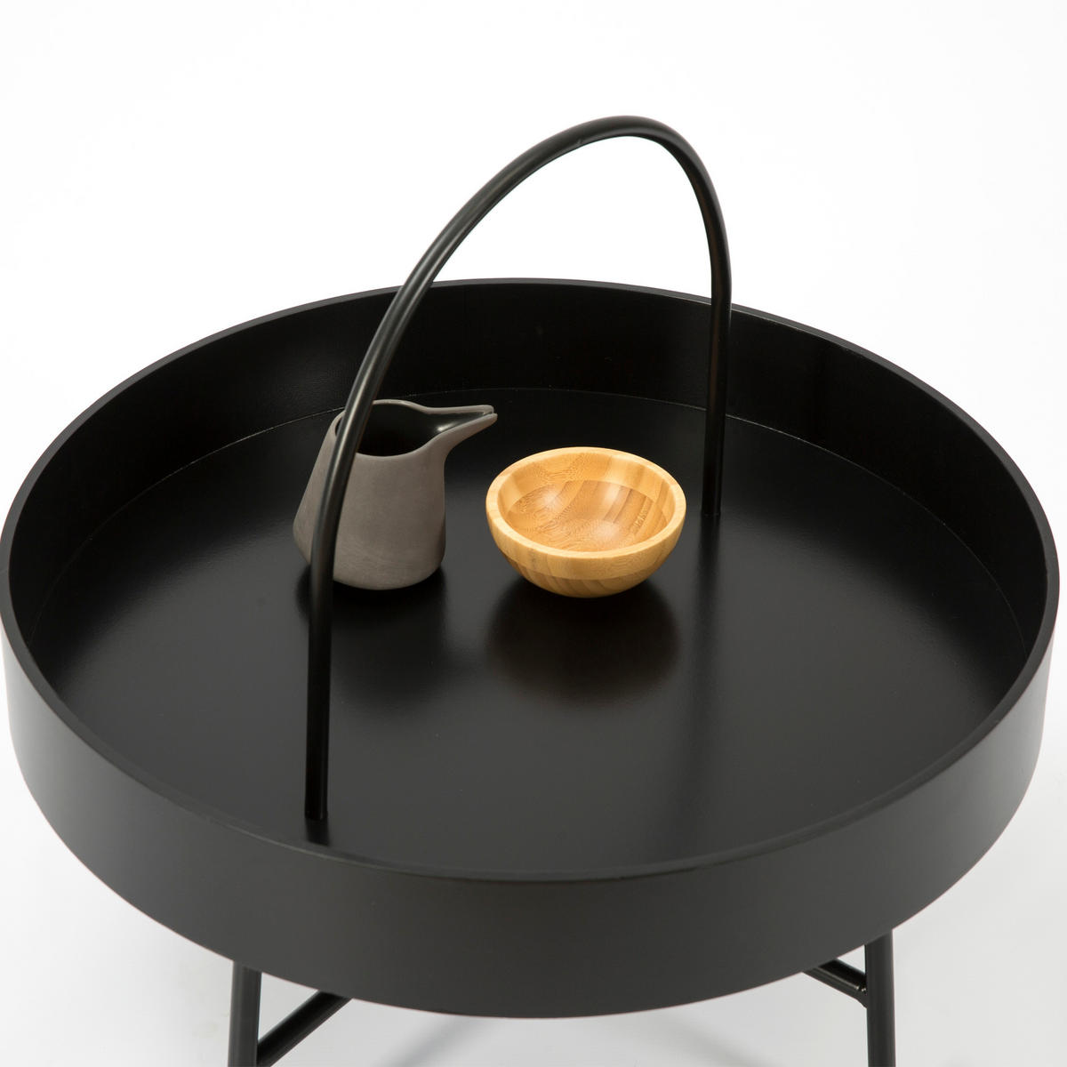 COUCHTISCH Manila, schwarzer - Schwarz, Holzwerkstoff (60/60/60cm) - VS Venta-stock