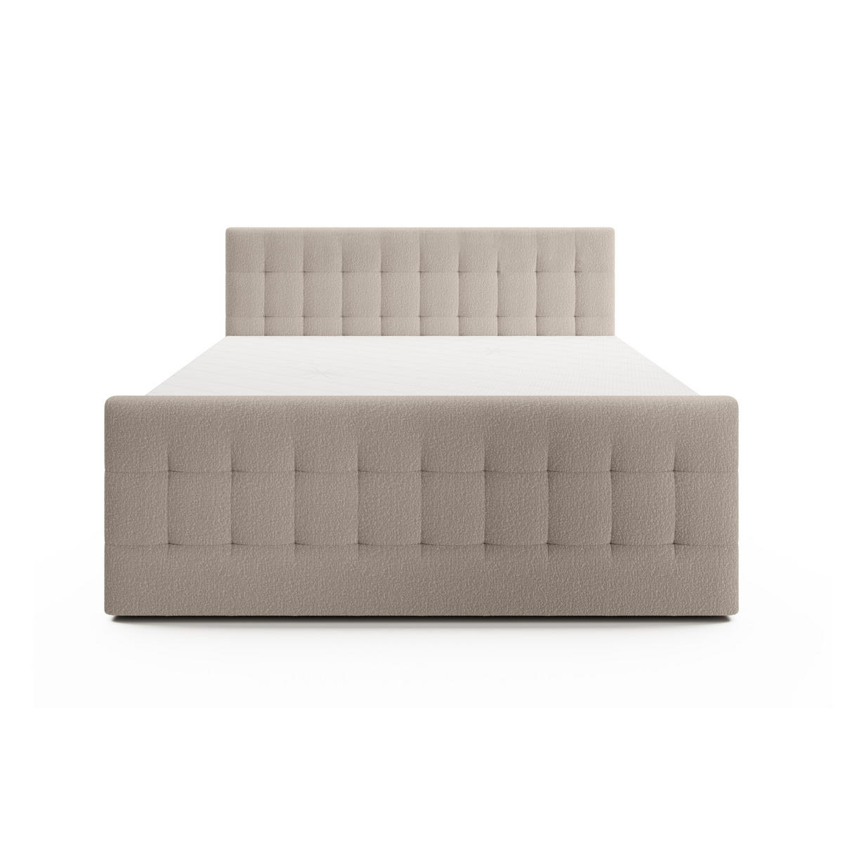 DOPPELBETT Yazo Royal 180x200 cm, Beige - Beige, Textil (180/200cm) - Fedve
