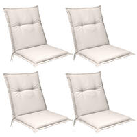 NIEDERLEHNERAUFLAGE Flair NL 100/50/8cm Natur (4tlg) - Naturfarben, Textil (50/6/100cm) - Beautissu 