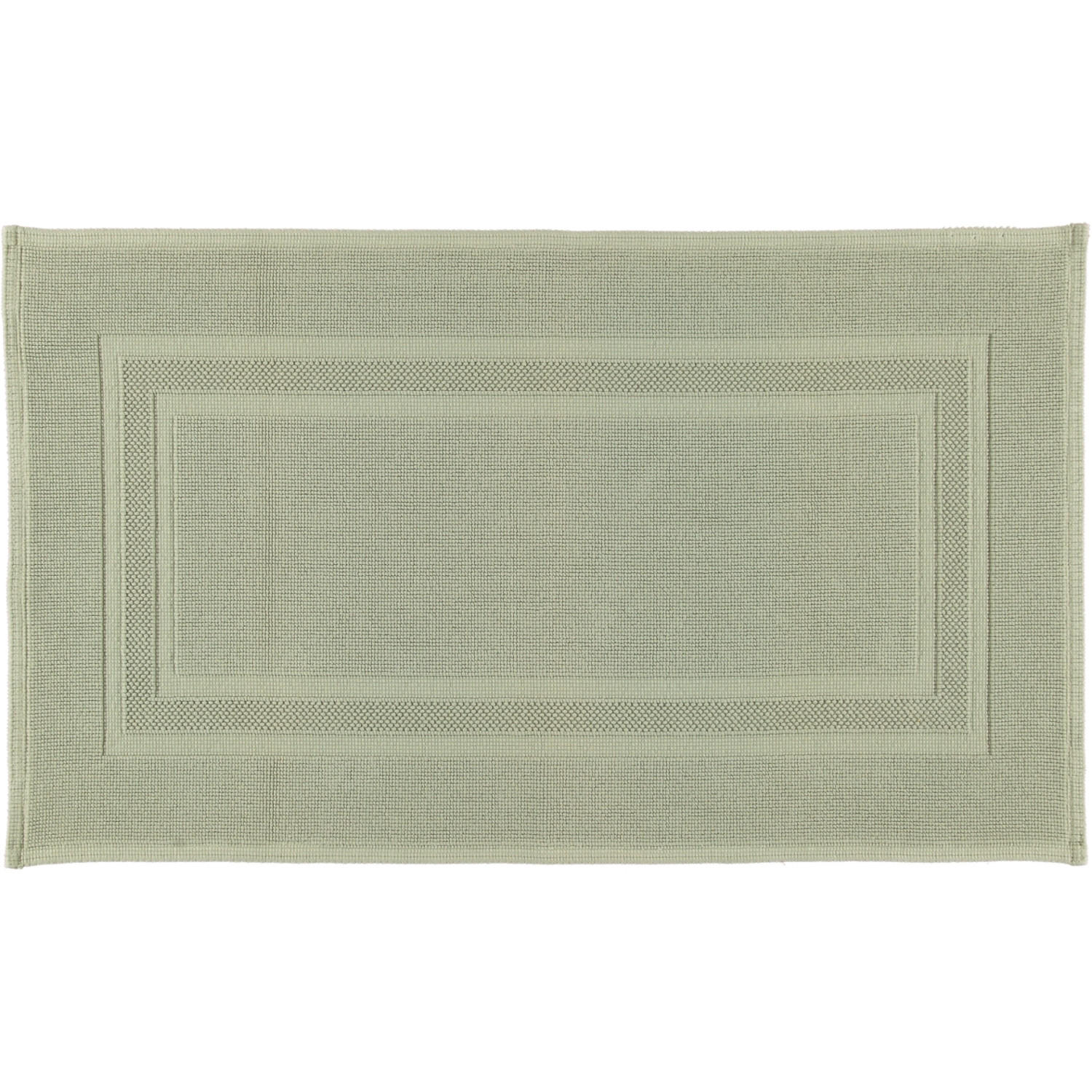 BADEMATTEN GALA JADE - 90 - Jadegrün, Textil (70/120cm) - Rhomtuft