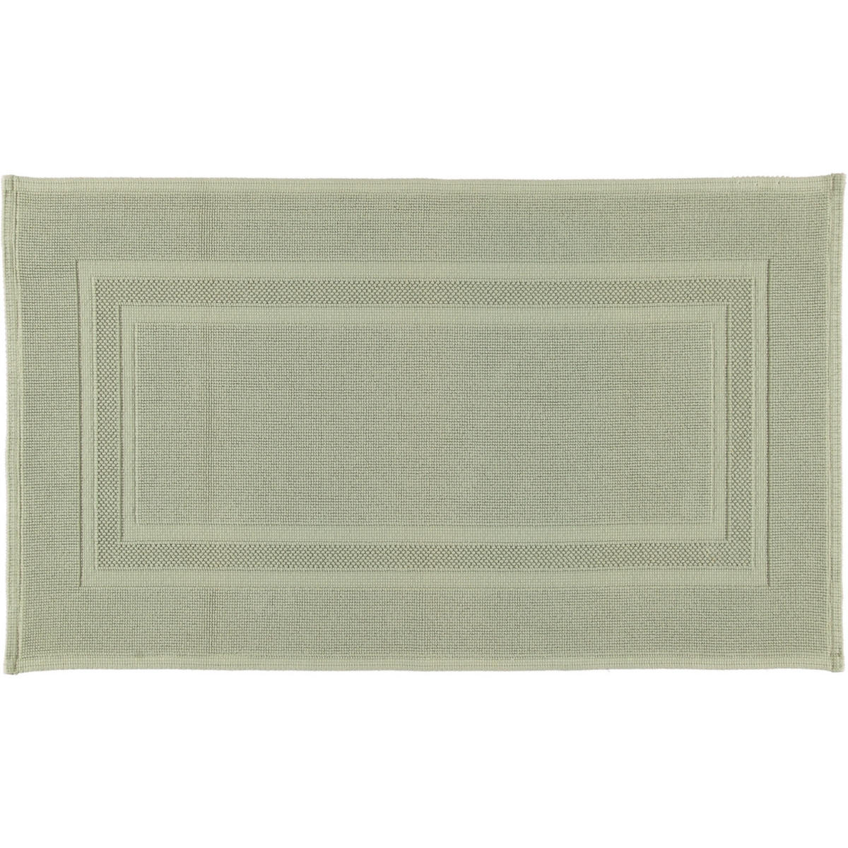 BADEMATTEN GALA JADE - 90 - Jadegrün, Textil (70/120cm) - Rhomtuft