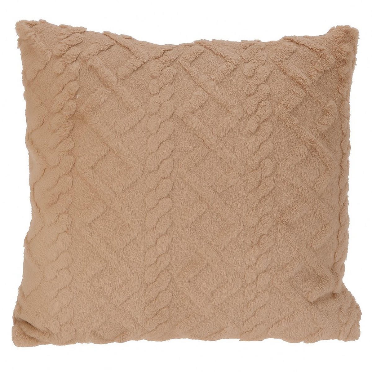 DEKOKISSEN 45/45 cm - Braun, Textil (45/45cm) - Home Styling Collection