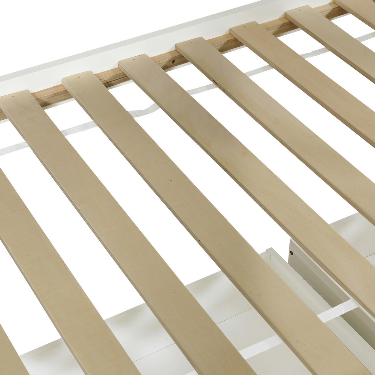 ETAGENBETT 90/200 cm teilbar in 2 Einzelbetten, DE-41730, in Weiß - Weiß, Holzwerkstoff (90/200cm) - ComfortXL