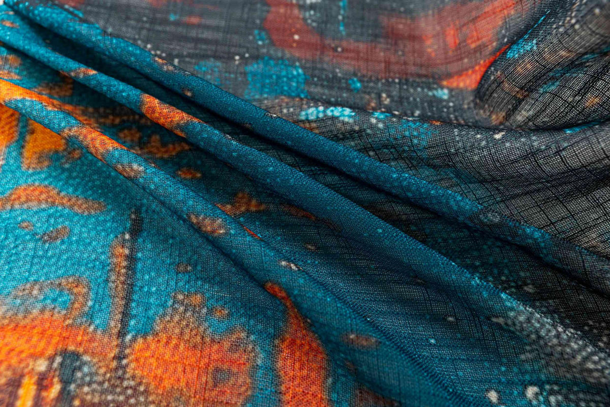 VORHANG SEOUL HxB 245x140 cm Apart - Türkis, Textil (140/245cm) - Gardinenbox