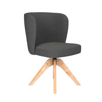 ESSZIMMERSTUHL Stan - Grau - 57/53/82 cm - Grau, Textil (53/82/57cm)