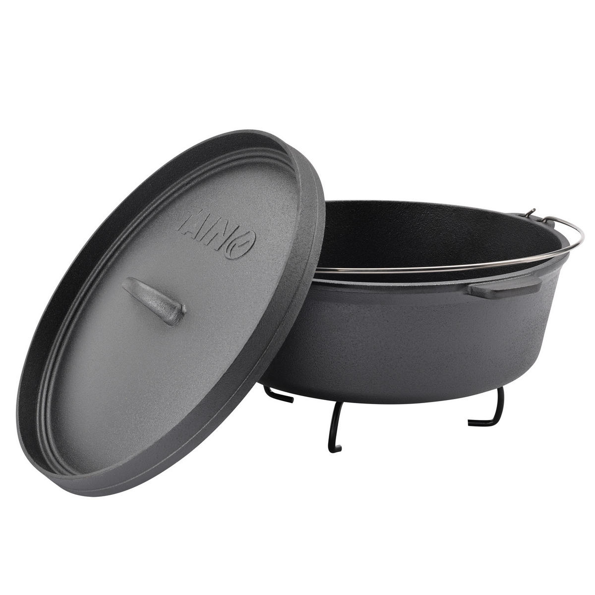 DUTCH OVEN 6L - Schwarz, Metall (29.5cm) - TAINO