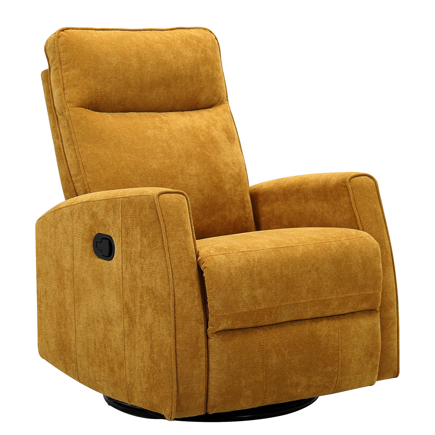 FERNSEHSESSEL - Gelb/Schwarz, Kunststoff/Textil (76/103/96cm) - home24