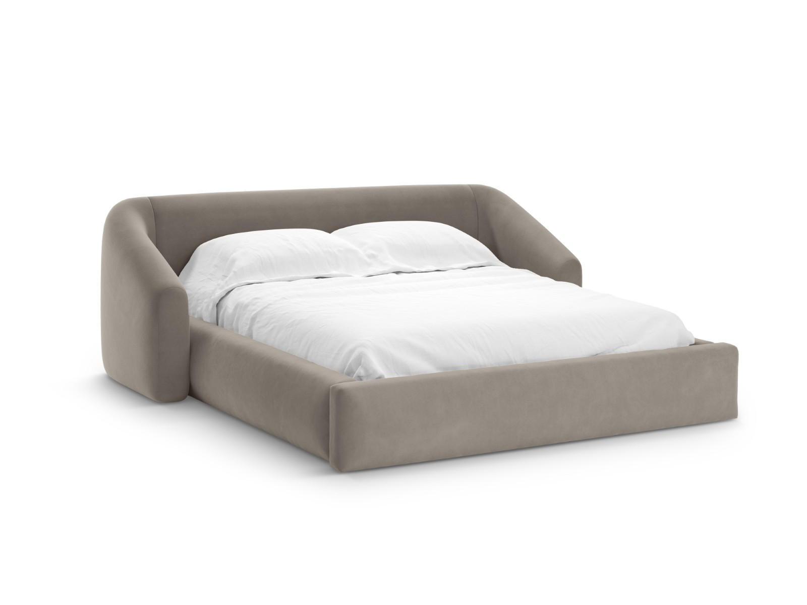 Cosmopolitan Design Bett Cappuccino 180x200 cm