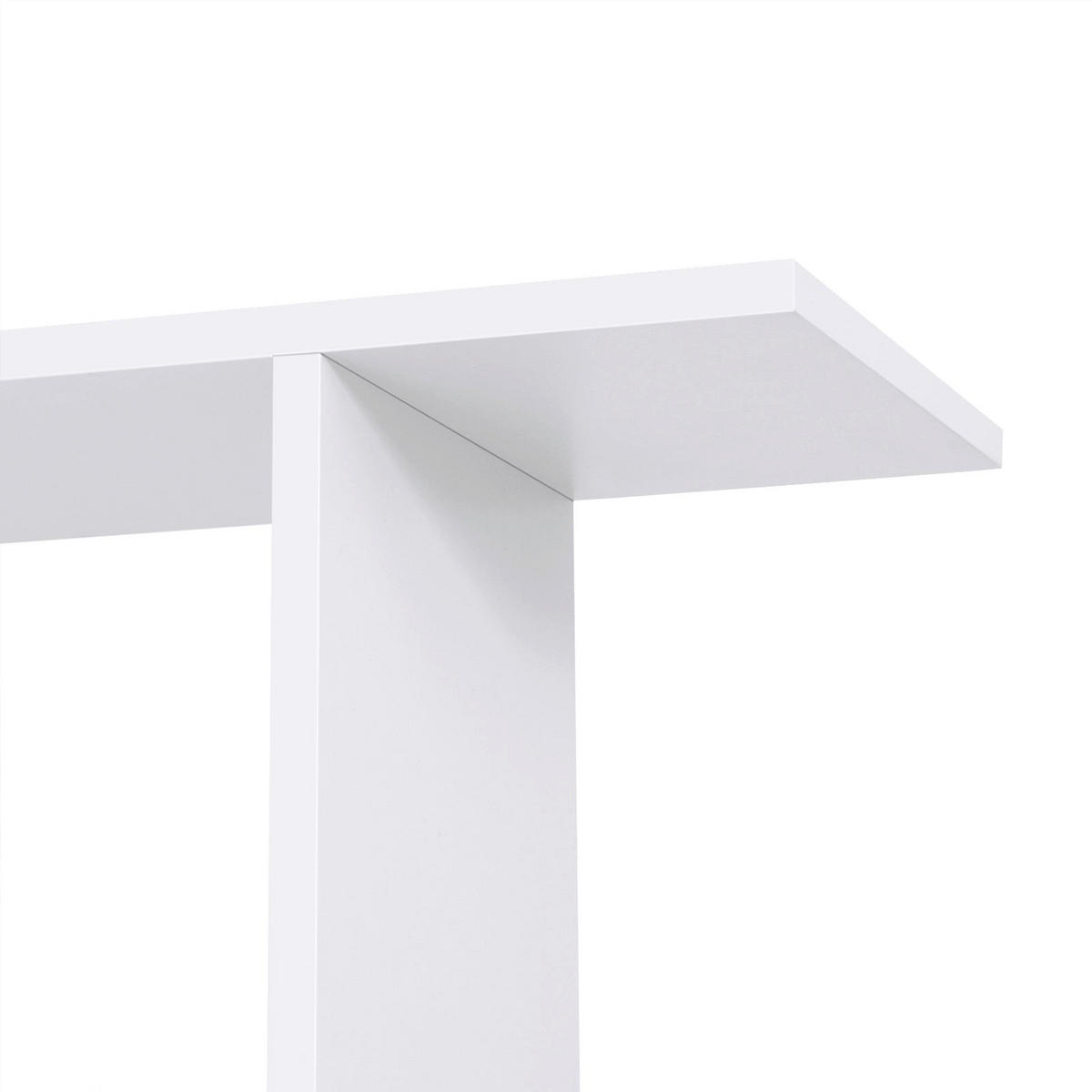 BÜCHERREGAL - Weiß, Holzwerkstoff (24/191/70cm) - Hansiro