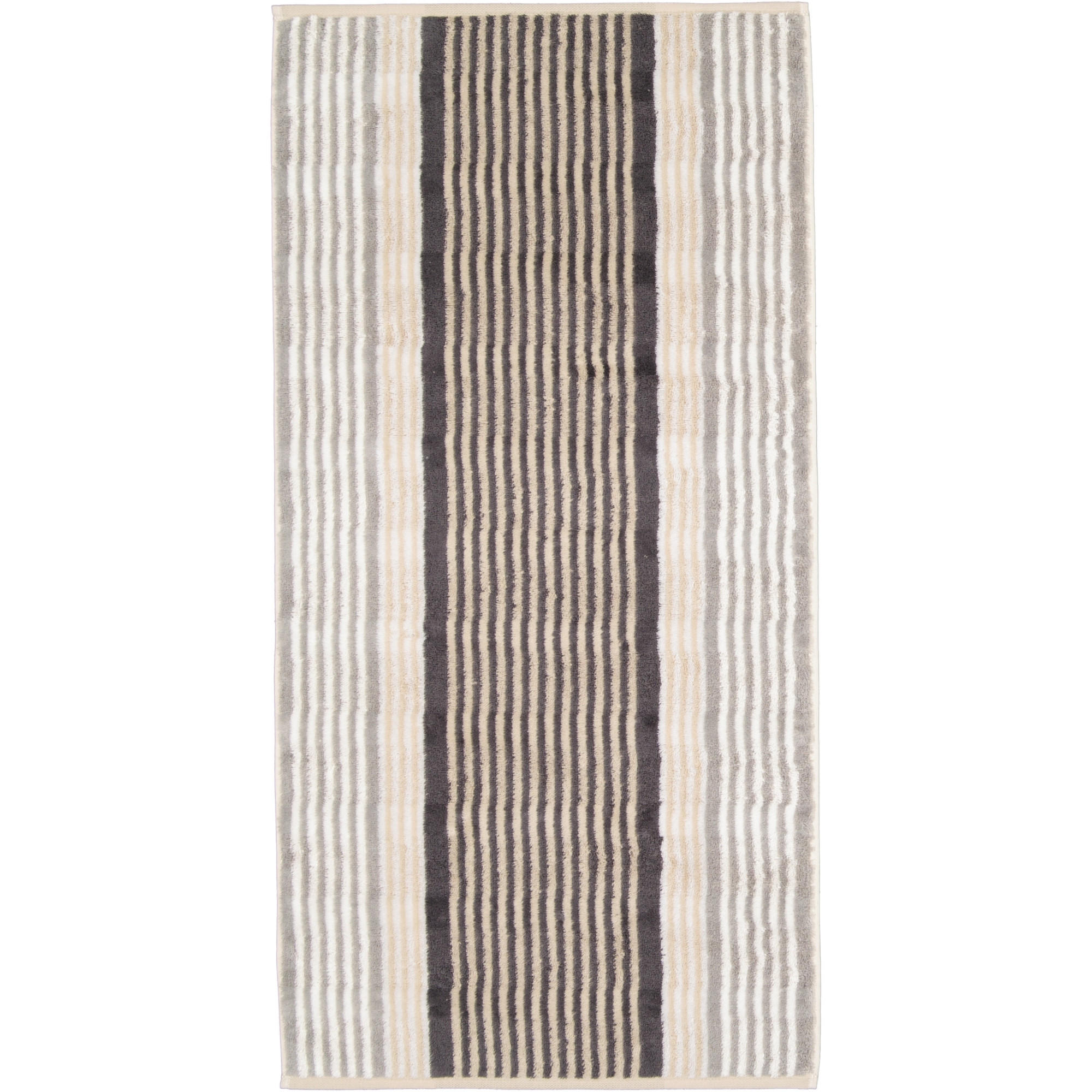 HANDTÜCHER NOBLESSE HARMONY STREIFEN 1085 NATUR - 37 - Beige, Textil (30/50cm) - Cawoe