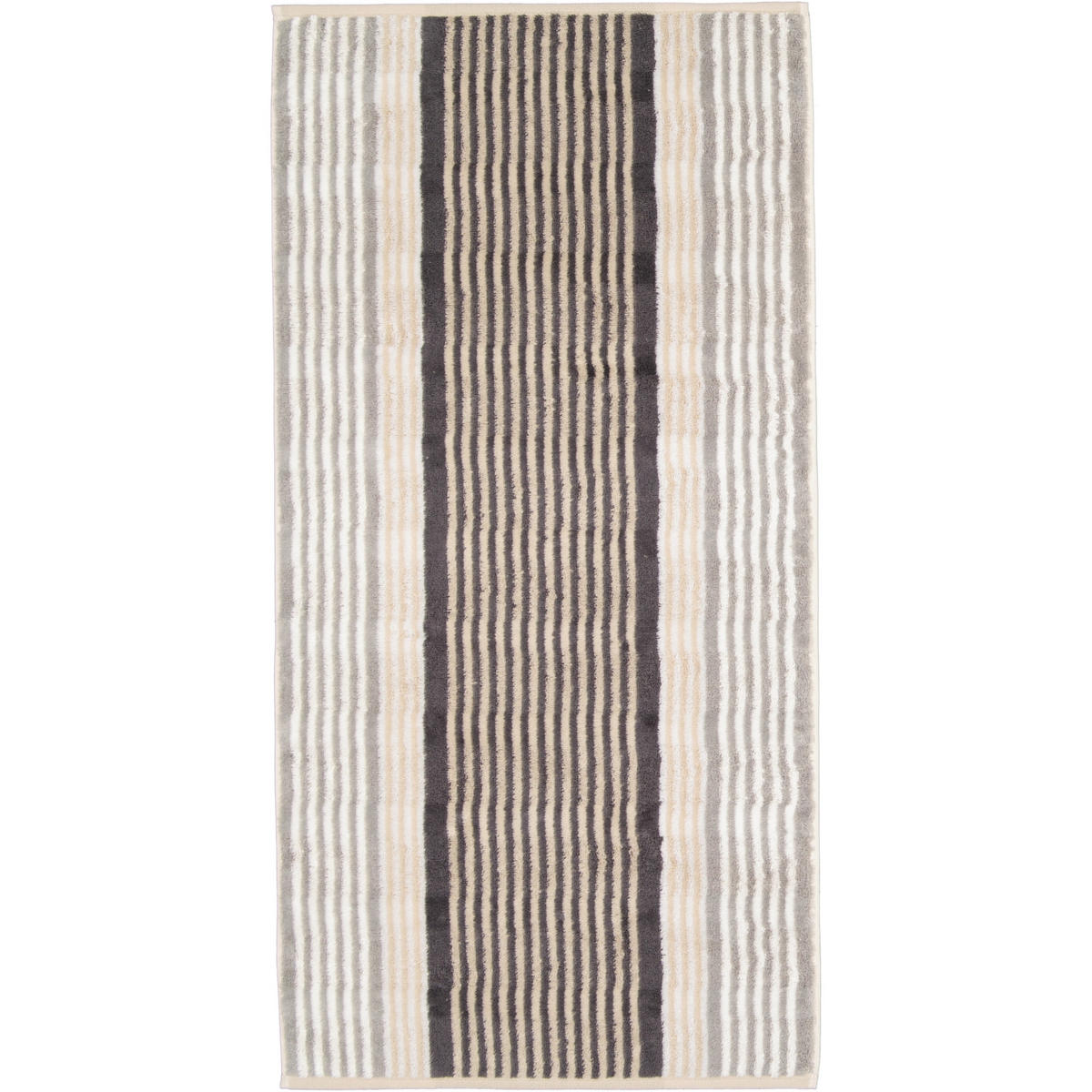 HANDTÜCHER NOBLESSE HARMONY STREIFEN 1085 NATUR - 37 - Beige, Textil (30/50cm) - Cawoe