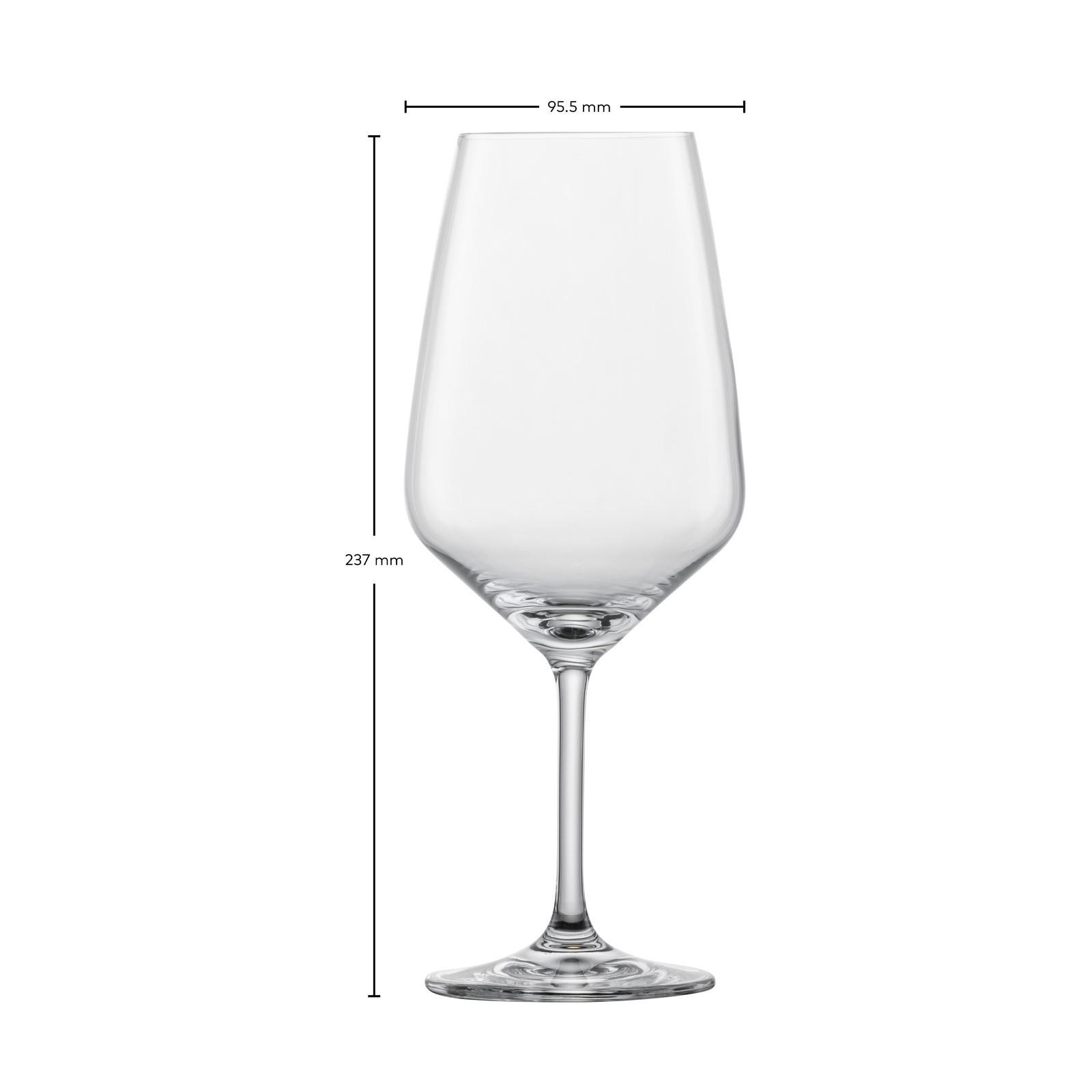 BORDEAUXGLÄSER Tulip transparent 656 ml 4er Set - Transparent, Glas (0.656L) - Schott Zwiesel