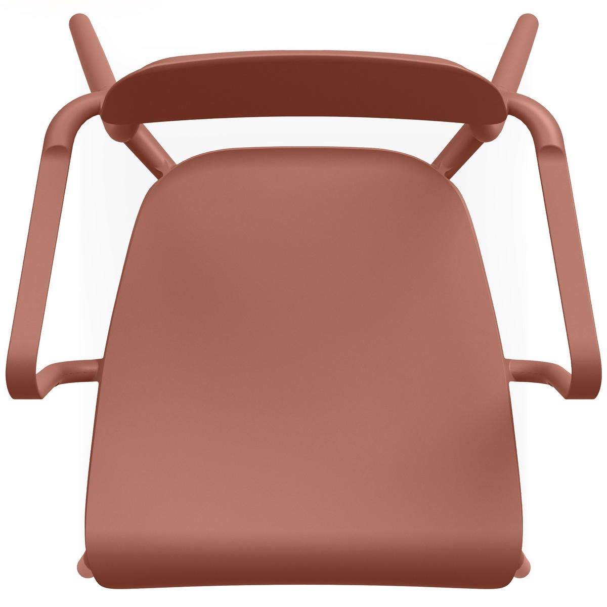 GARTENMÖBEL-SET GALIO, 4-tlg - Orange, Kunststoff - KONSIMO®