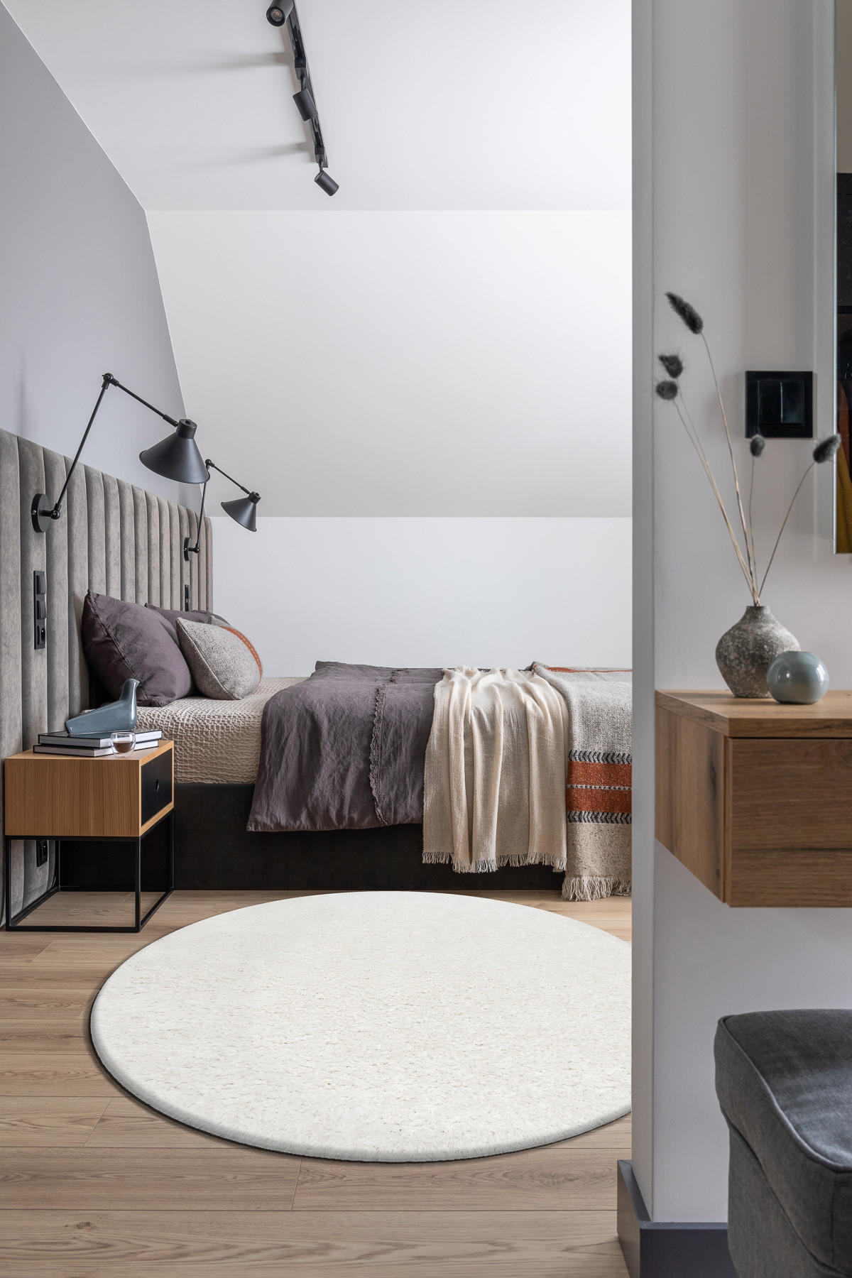 TEPPICH Buenos 150 cm - Weiß, Textil (150/150cm) - rugsX