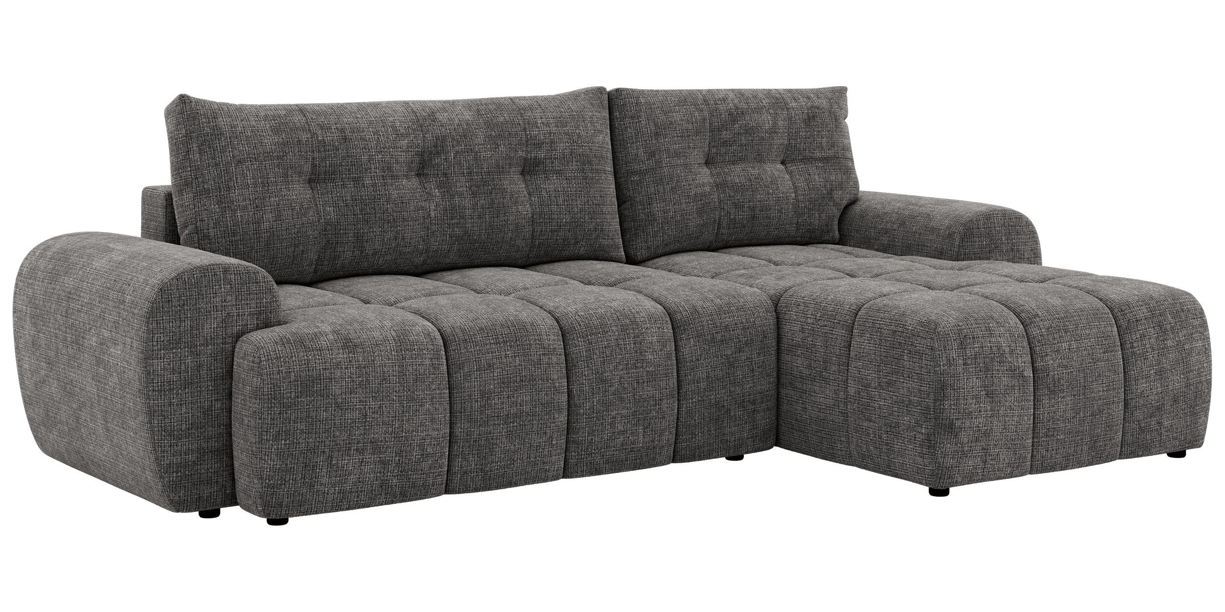 MKS Ecksofa Dunkelgrau 271x161 cm