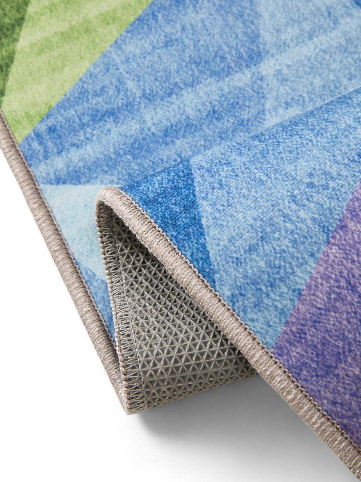 LÄUFER George waschbar 80x240 cm - Multicolor, Kunststoff (80/240cm) - benuta