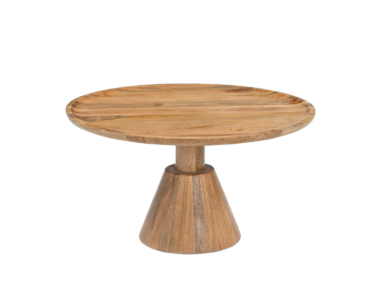 COUCHTISCH Jade Mangoholz Natur Natur - Naturfarben, Holz (75/75/40cm)