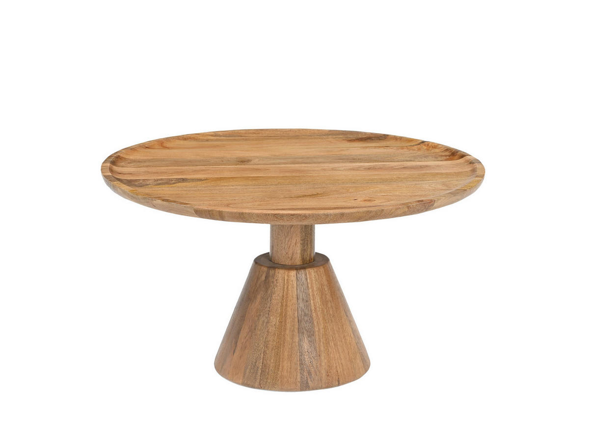 COUCHTISCH Jade Mangoholz Natur Natur - Naturfarben, Holz (75/75/40cm)