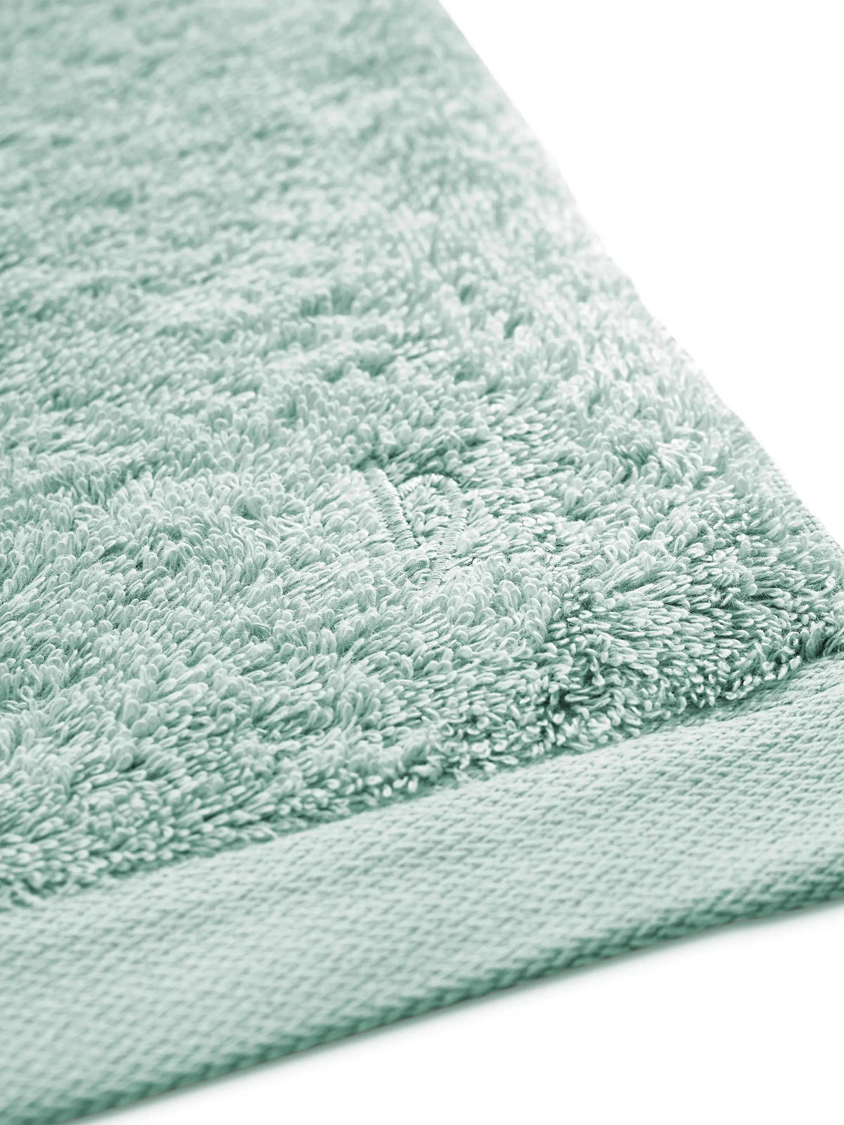 SEIFTUCH 3er Set Pura Mint - Mintgrün, Textil (30/30cm) - Herzbach Home