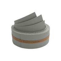 SICHTSCHUTZSTREIFEN Premium Akzentstreifen Set Drittel Steingrau 2,55m - Graubraun, Kunststoff (255/6.3cm) - ZAUN|ZU