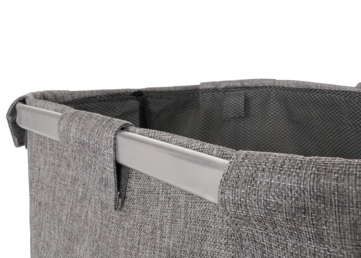 KOLEKTOR PERILA Z MREŽO 82L Siva - siva, tekstil (52/54/32cm) - MCW