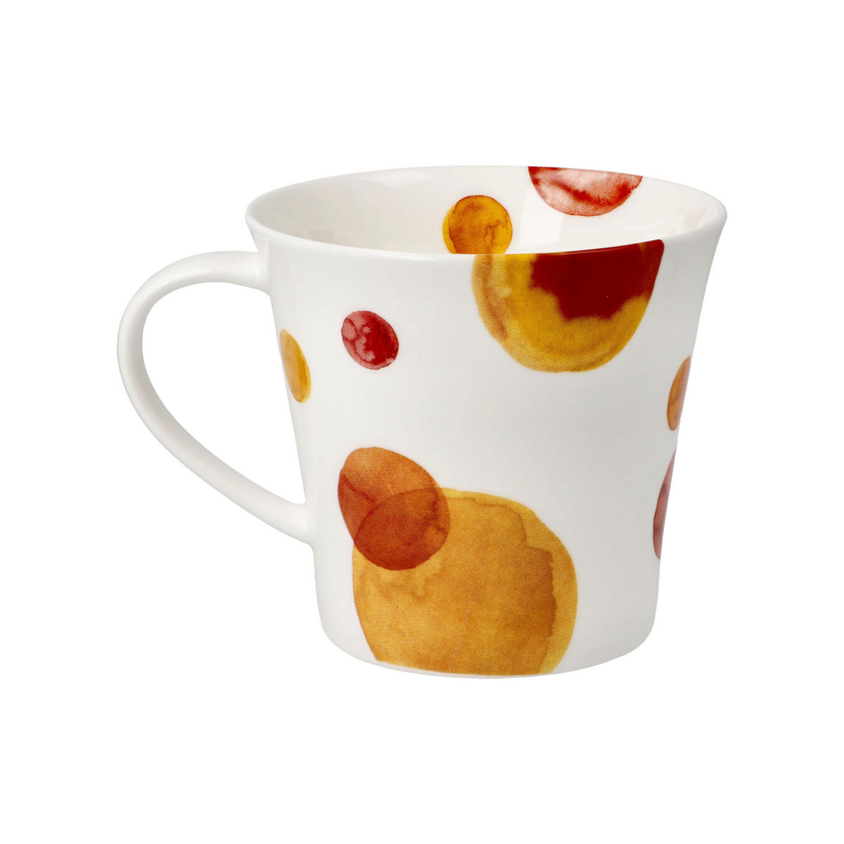 TEETASSE Orange, Fine Bone China, Orange, 350 ml - Orange, Keramik (0.35L) - Goebel