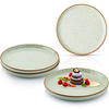 DESSERTTELLER SET RIO MINZE - 4 teilig aus Steingut - Grün, Keramik (13cm) - Sänger