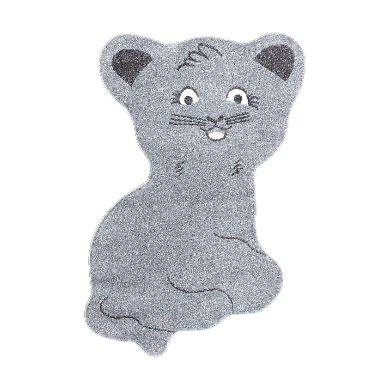 KINDERTEPPICH Anime 894 Grau 100x130 cm - Grau, Textil (100/130cm) - carpet city