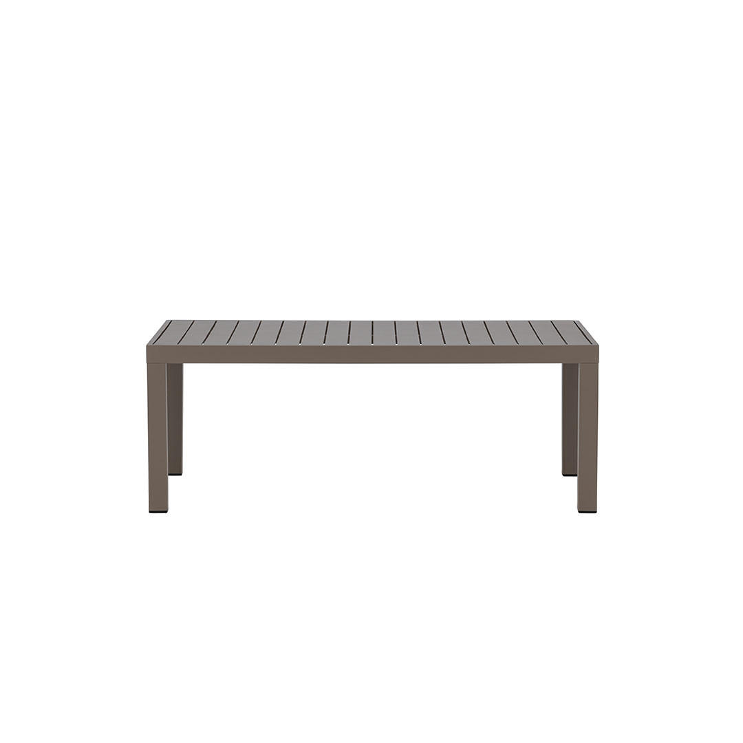 COUCHTISCH, Copacabana, Braun, Metall, 70 x 120 x 45 cm - Braun, Metall (120/70/45cm) - ebuy24