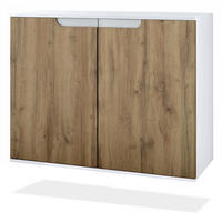 KOMMODE Sylt Eiche Wotan - Eiche Wotan, Holzwerkstoff (92.5/73.5/35cm) - Vladon