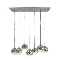 HÄNGELEUCHTE Bubble Grau 40/110/ 150 cm - Grau, Metall (40/110/150cm) - Hoyz Collection