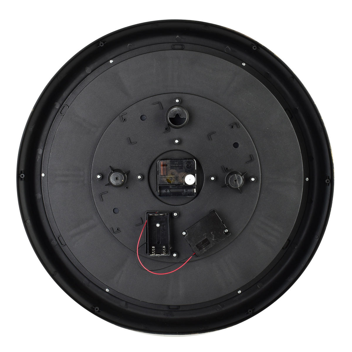 WANDUHR Ramsey weiß 45/45/45 cm Kunststoff - Braun, Kunststoff (45/45/45cm) - Mondex